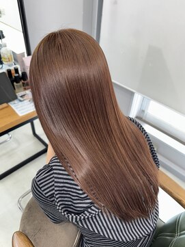 ヘアーアンドビューティーザ エフ(Hair Beauty the F) ~ ツヤ感ベージュ ~