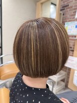 美粧 ほそや お花茶屋本店&nbsp;マッシュボブ/ハイライト/ブリーチ
