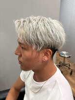 ヘアプレイスソル (HAIR PLACE SoL)&nbsp;メンズカット/ケアブリーチ/ハイトーンホワイト