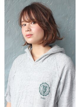 ソルト(Salt) Salt☆前下がりボブ×くせ毛風パーマ２