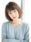 【Un ami】 大人かわいい 小顔ミディアムボブ　松井幸裕