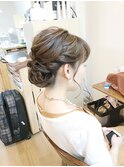 きれいめ花嫁シニヨンアレンジ【ヘアアレンジ　立川　浴衣】