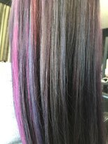 ヘアデザイン ダブル(hair design Double)&nbsp;さまざまな色味を使ったユニコーンカラー