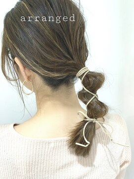 グーカ(guka.) ねじねじポニーテール