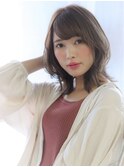 王道ミディアムレイヤー＿フレンチボブ