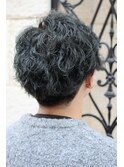 ツイストスパイラル×刈り上げマッシュ