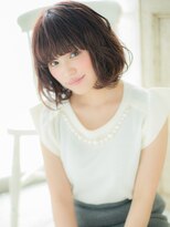 モッズ ヘア 福岡姪浜店(mod's hair) *mod's姪浜*…チェリーブラウン濡れ髪大人ガーリーウェーブe