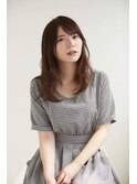 BERRY/デザインカラー＿厚めバング＿ローライト＿スリークボブ