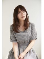 ヘアーズベリー 淡路店(hairs BERRY) BERRY/デザインカラー_厚めバング_ローライト_スリークボブ