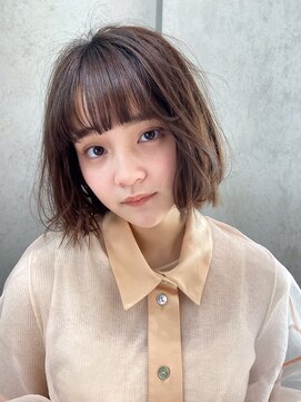 クレアール 恵比寿店(CREAR) 【CREAR 恵比寿/代官山】黒髪エアリーミディ