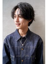 ギークス(GEEKS)&nbsp;【GEEKS渋谷】ナチュラルセンターパート/爽やか/無造作パーマ