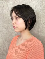 エリマ 調布(elima)&nbsp;大人ショートボブ/小顔/透明感カラー/20代30代ヘア[調布]