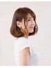 巻き髪スタイリング＆(ナチュラル)フルメイク　￥8,250(税込)→￥7,200(税込)
