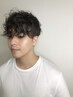 【椎名　健太男性限定】メンズデザインカット＆ニュアンスパーマ￥10650
