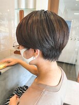 ネッコ(necco)&nbsp;大人かわいい×丸みショート×ハンサムショート