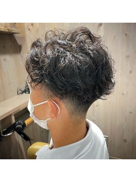 デュード(Dude) ソフトフェードパーマ