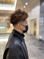 マイティ バイ エイチ(mighty by H)&nbsp;ふわっとパーマ×ローフェード