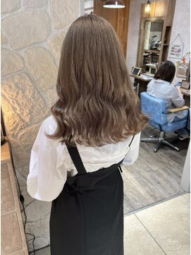 リベルテ(Liberte) 《Liberte》ミルクティーベージュ/ダブルカラー/ケアブリーチ