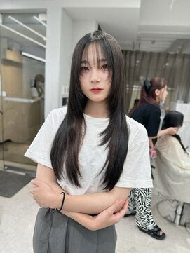 ノイズ キョウト(NOISM Kyoto) レイヤーカット/艶カラー