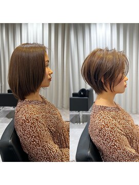 バンプ ギンザ(BUMP GINZA) 40代/50代/絶壁解消・前下がり・ショートボブ【浅野】