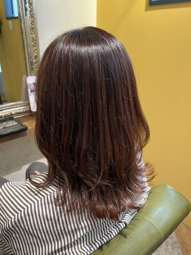 ムーン(moon) #前髪カタログ#インナーグレージュ#ピンクベージュ