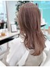 鮮やかで美しい髪の毛へ♪カット＋ヘアカラー＋ハホニコTR＋炭酸泉