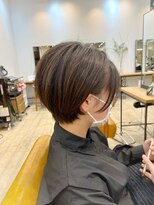 ノットバイベル 大宮(knot by belle)&nbsp;【お客様ヘア】スッキリ見える♪まるみショート