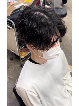 エルオム(EL.HOMME) 波巻きニュアンスパーマ