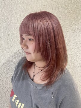 セレスト 心斎橋店(CELESTE) ピンクベージュカラー