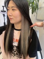 ジエクト ヴィシア(The Ect VIXIA)&nbsp;インナーカラー／ホワイトベージュ/グレー