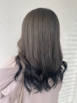 ベル バイ マグ 諏訪店(belle by Mag) 大人可愛い大人美人くすみカラーアッシュグレーベージュ