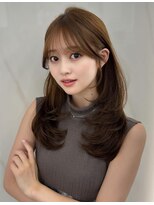 コア 銀座(COA) 小顔レイヤー 前髪顔周り 髪質改善縮毛