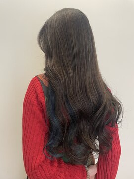 ゼンドットカラスマ(Zen.karasuma) ロングヘア×ハイライト