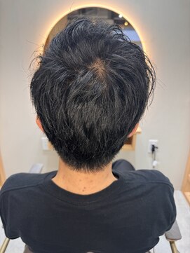 イゾラ(isola) 【isola】メンズショート/ツーブロ/刈り上げなし/グレイカラー