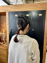 デイバイヘアーポケット(Day.by hair pocket) アレンジ