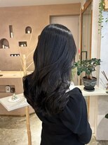ユッカ 梅田(YUCCA) 【 YUCCA 】大人可愛い20代30代レイヤーカット/シアーブラック