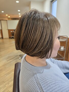 松本平太郎美容室 立川店 【立川　ショートボブ　ハイライト風　20代30代40代50代60代◎】