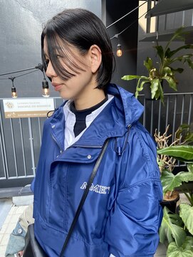 パープル(PURPLE) レイヤーカット/ステップカット/姫カット/レイヤーボブ