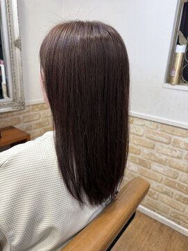 カミケン 黒岩店 kamiken・ うる艶美髪ストレートヘア【カミケン方木田】