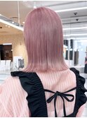ボブミディアムくびれヘアくびれミディ_ba515901