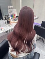 ミニョン(mignon)&nbsp;韓国/ダブルカラー/ブリーチ/ピンク/学割U24/新越谷/南越谷/草加