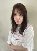 ベージュカラー/透明感カラー/カジュアルヘア