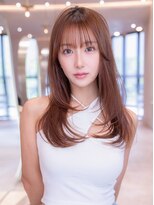 エースハバナ 渋谷(1 HAVANA)&nbsp;顔周りレイヤー/20代30代大人かわいい/ブラウンベージュ