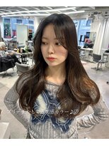 ユーフォリア 渋谷グランデ(Euphoria SHIBUYA GRANDE)&nbsp;ベージュ 透明感 レイヤーカット 髪質改善 シースルーバンクyuki