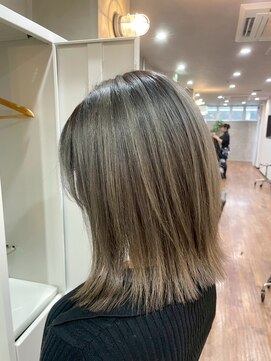 ヘアプレイスソル (HAIR PLACE SoL) ハイライトカラー/くびれミディ