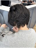 ショートヘア/ショートパーマヘア/パーマスタイル@重里