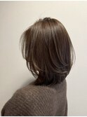 暗めカラー/グランマッシュ[レイヤーカット/髪質改善/銀座]
