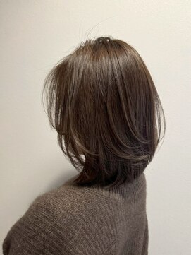 ムード(MOOD,) 暗めカラー/グランマッシュ[レイヤーカット/髪質改善/銀座]