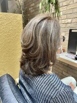 ゼスト 三鷹店(ZEST)&nbsp;メルティカラー似合わせカットブリーチなしカラー/三鷹/吉祥寺み
