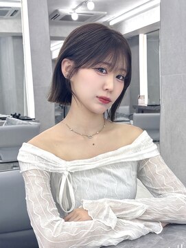 マウル ナゴヤ 名駅(MAEUL NAGOYA) 人気のあご下2センチ外はねボブ